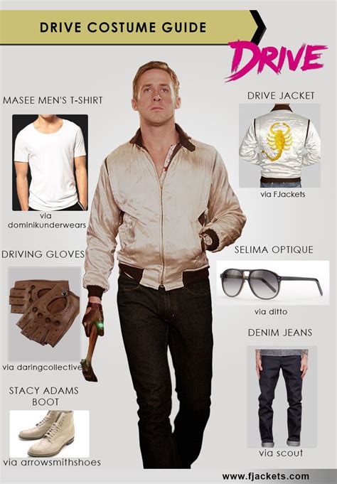 Ryan Gosling Drive Costume Collection