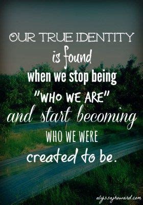 True Identity: Discovering the Real You | Identity in christ, Identity ...