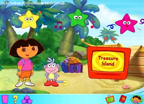 Dora The Explorer Treasure Island Livedash