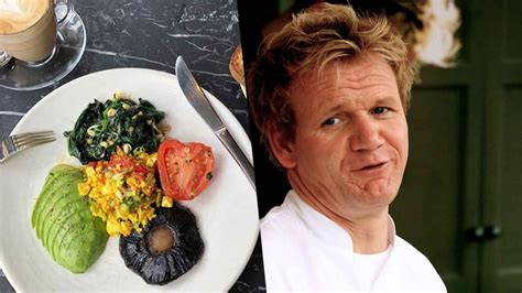 Gordon Ramsay Serves Up Vegan Breakfast at London Restaurant