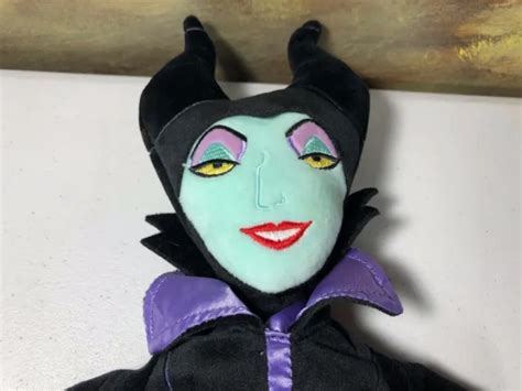 DISNEY MALEFICENT SLEEPING Beauty witch 20 inch doll plush stuffed ...