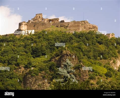 europe, romania, transylvania, deva, castle Stock Photo - Alamy