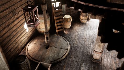 Medieval Windmill with Interiors - Finished Projects - Blender Artists Community