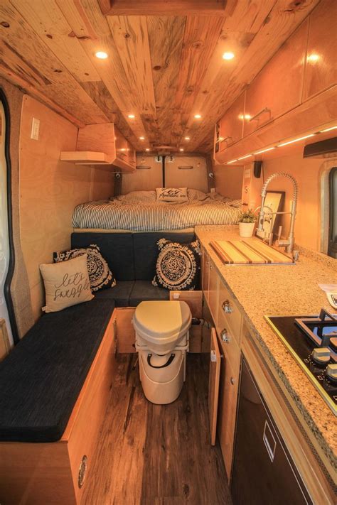 20 Awesome Sprinter Camper Van Conversion Van Interior Van Living - Vrogue