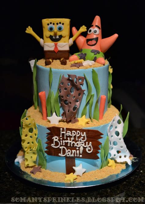 So Many Sprinkles: Spongebob Birthday Cake!