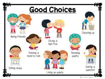 Making Good Choices and Bad Choices BUNDLE by Communication Blessings