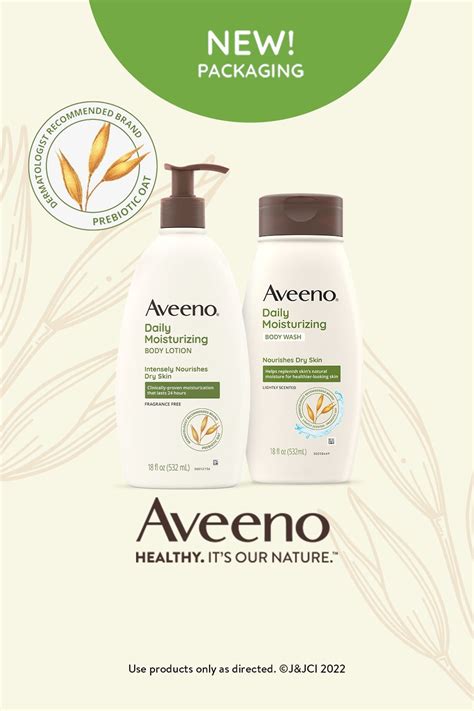 AVEENO® Daily Moisturizing | Aveeno skin relief, Skin relief, Moisturizing body lotion