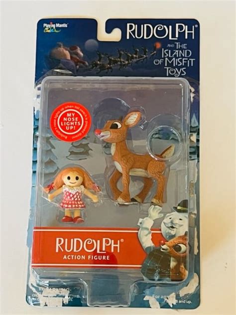 Rudolph The Red Nosed Reindeer Action Figures