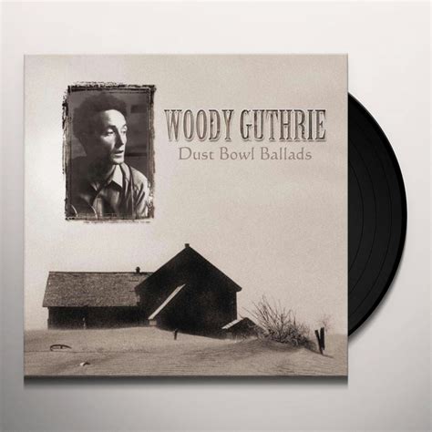 Woody Guthrie DUST BOWL BALLADS Vinyl Record