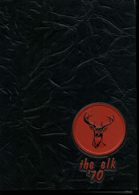 1970 yearbook from Burleson High School from Burleson, Texas