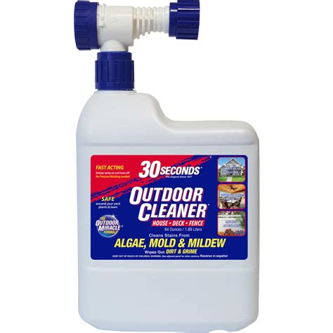 30 SECONDS Outdoor Cleaner Outdoor Algae, Mold, Mildew Cleaner 64 oz. - Ace Hardware