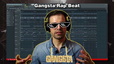 How To Make a Gangsta Rap Beat - Daily Beats