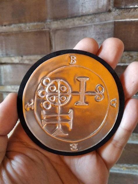 BUER Sigil Metal Seal Spirit Goetia Size Aprox 76 Cm - Etsy