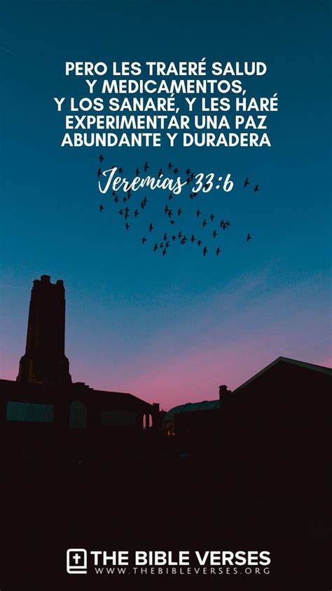 Versículos Bíblicos de Sanidad - Jeremías 33:6 | Versículos bíblicos ...