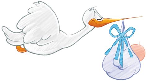 A cartoon duck with a blue bow on its head Clip Art Image - ClipSafari