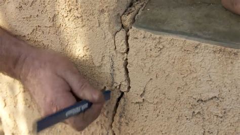 How to Repair a Cracked Stucco-Retaining Wall | San Diego, retaining wall, concrete, wall | 👇 ...