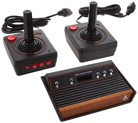 Atari 7A5-4CA-54B Flashback X Retro Console 110 Built-in Games-2 Wired Controllers-HD HDMI-Plug ...