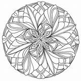 Mandala Coloring Pages sketch template