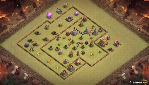 [Town Hall 7] TH7 War/Trophy base #52EC6ECB [With Link] [4-2023 ...