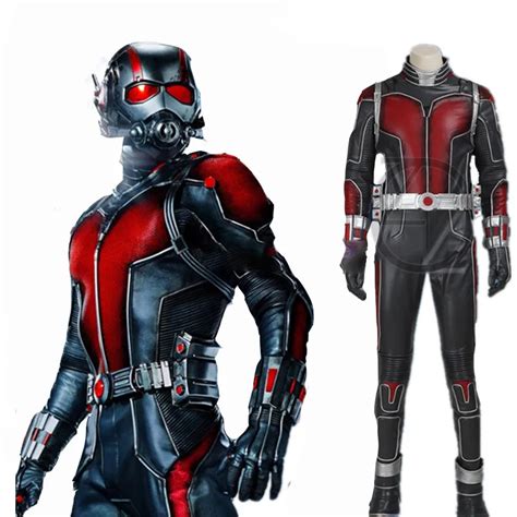 Ant man cosplay costume adult Captain America Civil War Superhero Ant ...