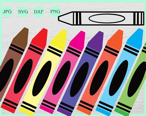 Crayon Svg, Crayon Bundle Svg, Crayon Svg, Crayon Clipart, Crayons Svg, Back to School Svg ...