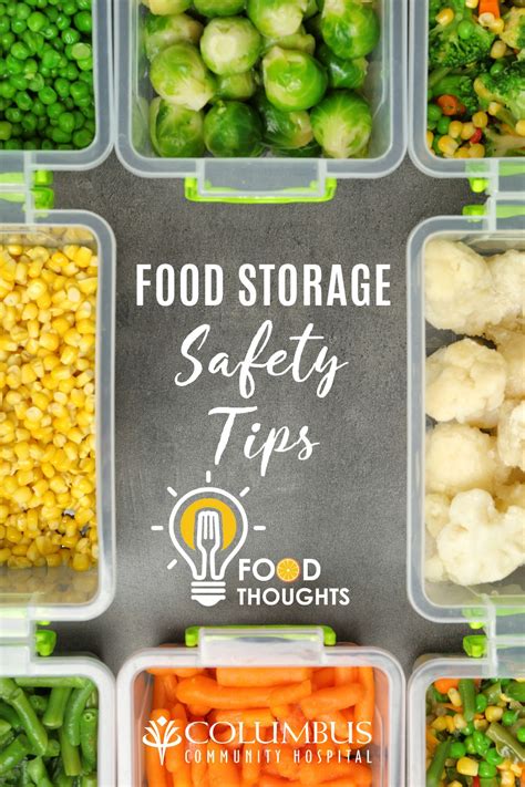 Food storage safety tips | Food storage safety, Food borne illness, Food