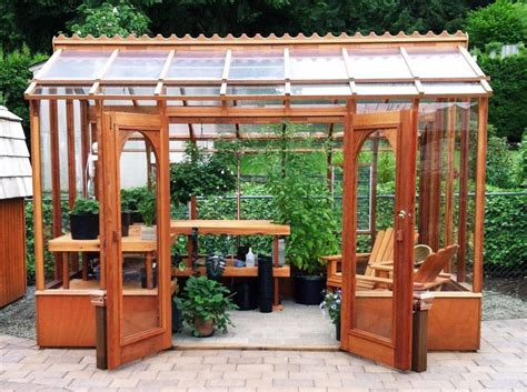 Nantucket greenhouse kit by Sturdi-built as a SHE shed #shedkits #buildingashed | Backyard ...
