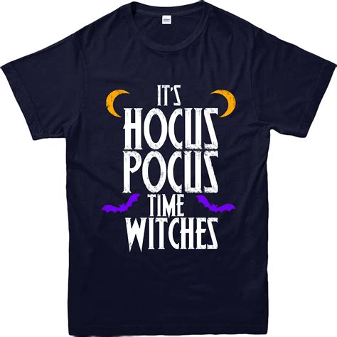 Halloween T-Shirt, Hocus Pocus Time T-Shirt, Inspired Design Top | eBay