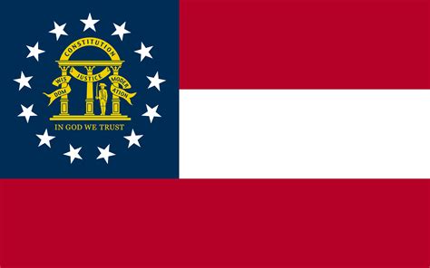 Georgia State Flag Colors – HTML HEX, RGB, HSL, CMYK, HWB and NCOL ...