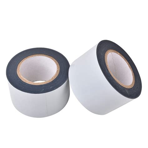 Low Tack Protective Tape 82mm x 100m - Grey/Black - Hub Packaging