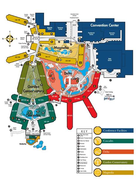 Gaylord Opryland Map | Color 2018