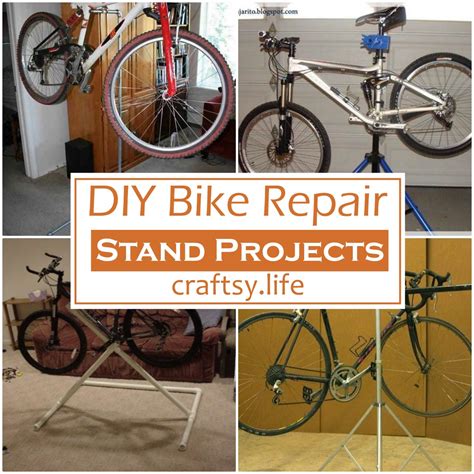 15 DIY Bike Repair Stand Projects For Regular Bikers - Craftsy