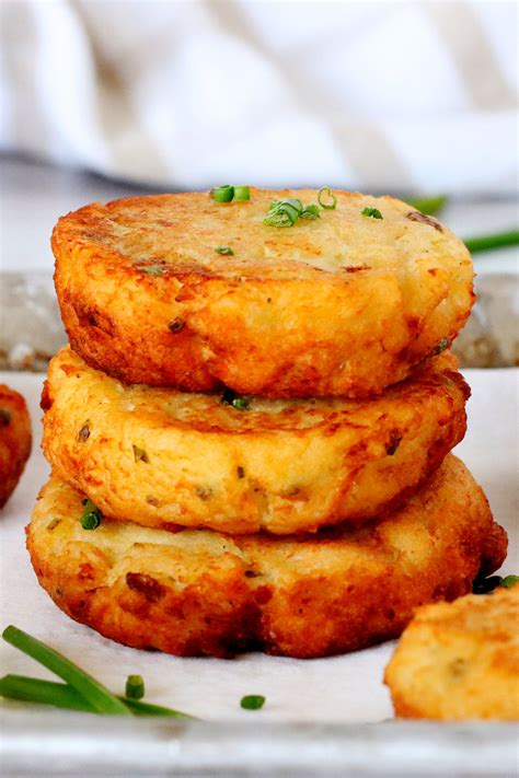 Potato Patties (Fried Potato Cakes) - The Anthony Kitchen | Recipe | Potato cakes, Potato ...