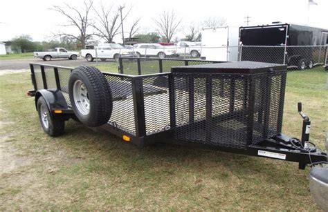 6 x 12 5200 lb Single Axle Utility Trailer - Job Site Trailer | Triple A TrailersTriple A Trailers