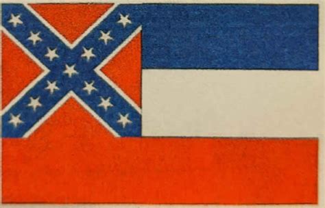 Mississippi State Flag - $13.00 : Olde South, Limited, Confederate Checks & Merchandise