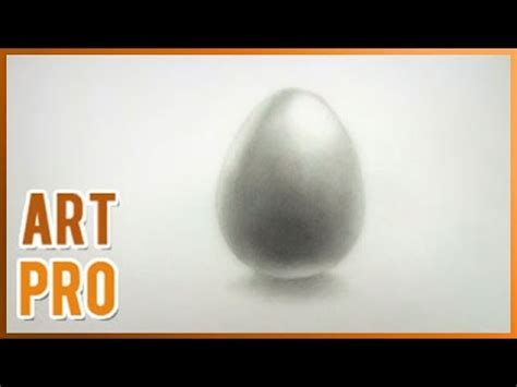 How to Draw a realistic EGG step by step - YouTube