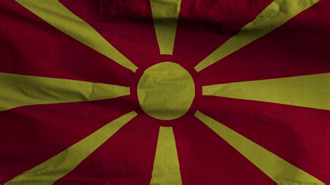 Macedonia Flag Loop Background 4K 11412202 Stock Video at Vecteezy