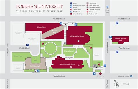 Lincoln Center Campus | Fordham Campus Map, School Campus, Fordham ...