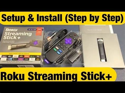 How to install setup roku streaming stick plus for beginners – Artofit