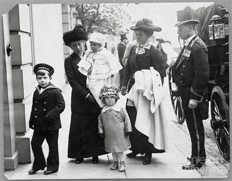 Swedish Royal Children And Nurses Photograph by Bettmann - Fine Art America