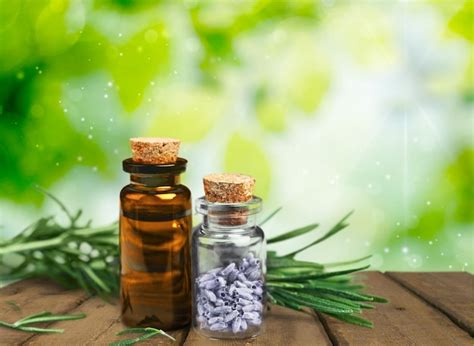 Premium Photo | Herbal oil in bottle isolated on background