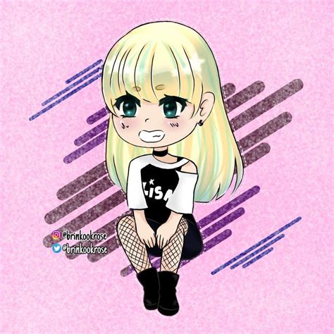 🌹BLACKPINK 1st Anniversary+BLACKPINK as a chibi fanart🐰 | BLINK (블링크) Amino