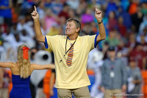 Legendary Florida Gators football coach Steve Spurrier as Mr Two Bits ...