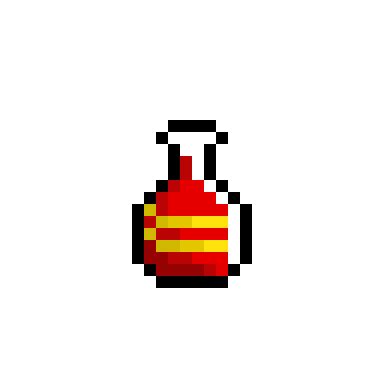 Pixel Art - original potion sprites remade (even the super healing potion!) also taking requests ...