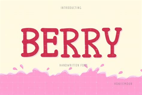 Berry Font Free Download - FreeFontDL