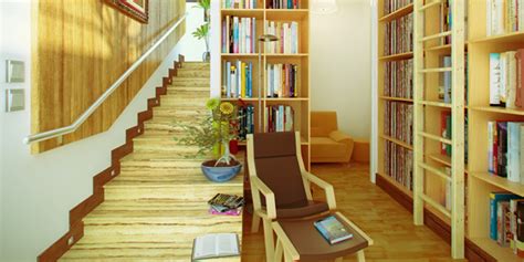 Merancang Desain Perpustakaan dalam Rumah Minimalis - Rancangan Desain ...