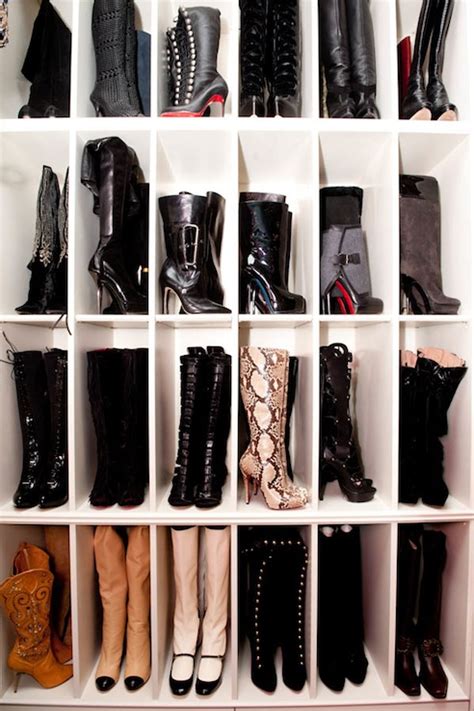 Closet Boot Racks Design Ideas