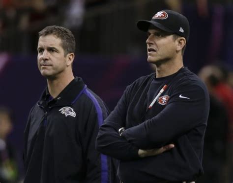 Ravens HC John Harbaugh reveals if he can see his brother Jim Harbaugh ...