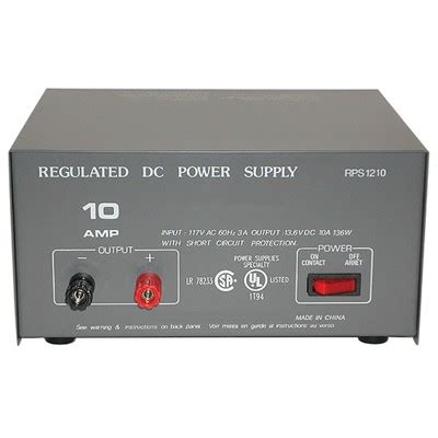 Power Supply 12 VDC 10A/12A