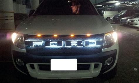 ford ranger raptor grill with led lights - eli-montesa